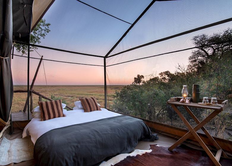 Linyanti Expeditions star bed