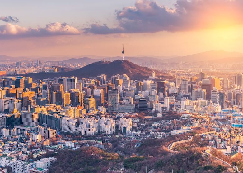 Seoul sunset