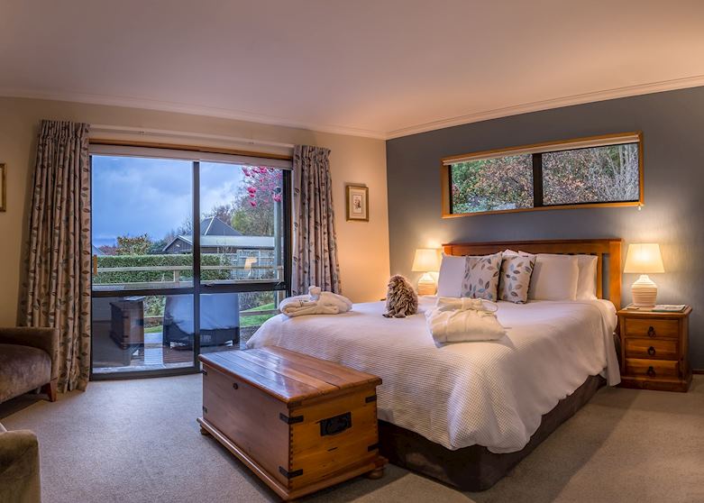 King Room at Wanaka Springs B&B