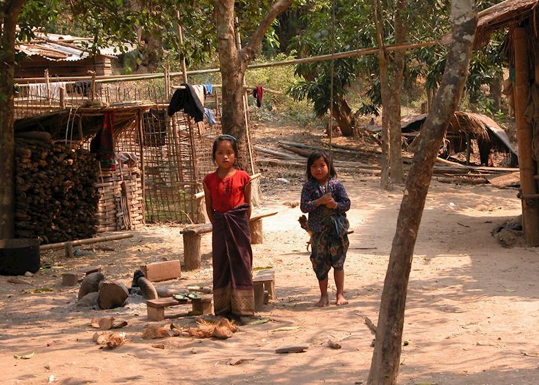 Village children, Northern Laos Village children, Northern Laos