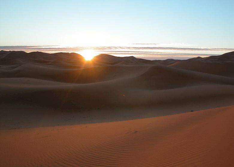 The Erg Chebbi, Morocco The Erg Chebbi, Morocco