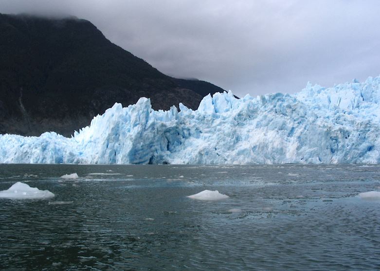 A glacier in the Aisen region of Chile A glacier in the Aisen region of Chile