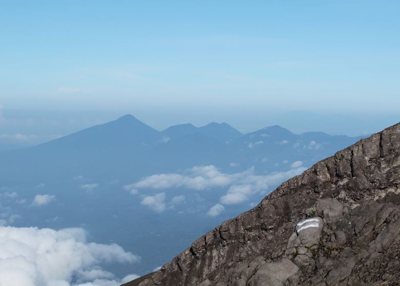 View from Mount Agung, Indonesia View from Mount Agung, Indonesia