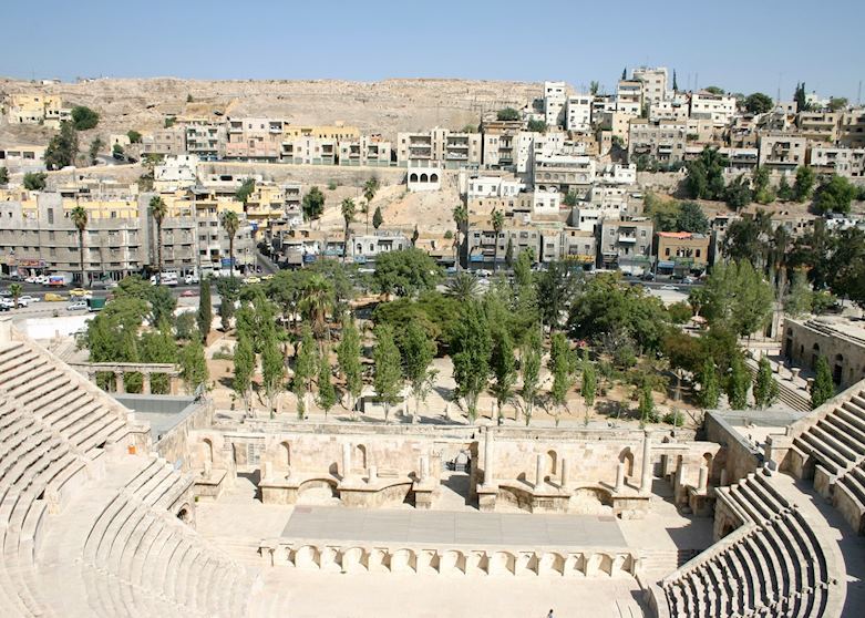 The Roman theatre, Amman