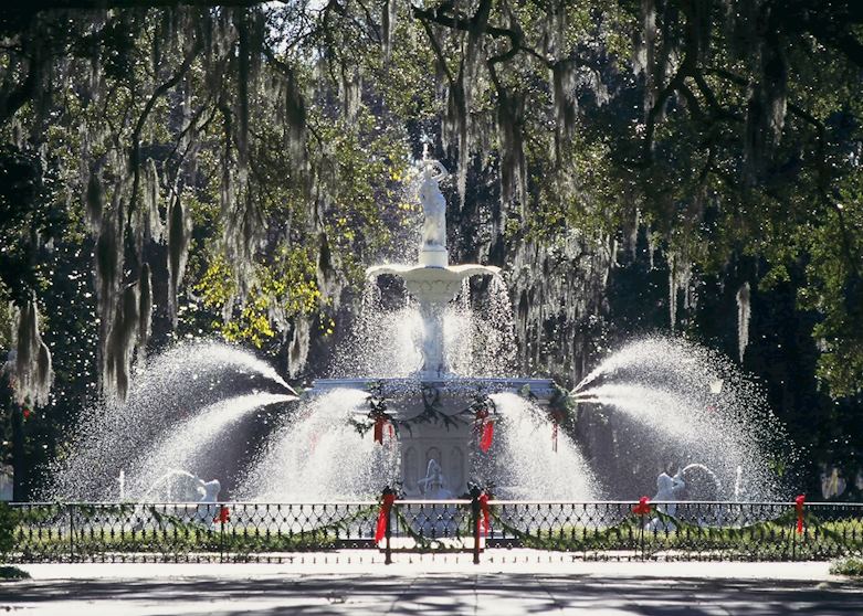 Forsyth Park fountain, Savannah Forsyth Park fountain, Savannah
