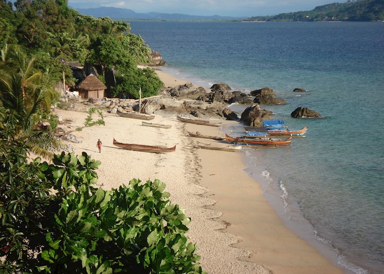 Beach at Jardin Vanille, Nosy Komba