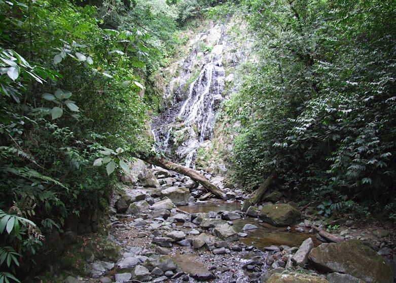 Chorro Macho waterfall, El Valle