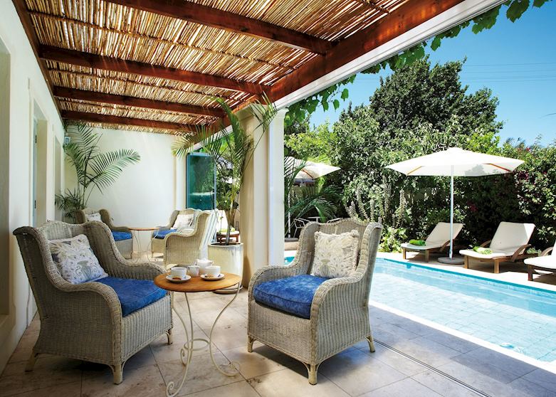 Swimming pool at The Last Word Franschhoek