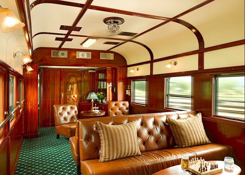 Club lounge, Rovos Rail
