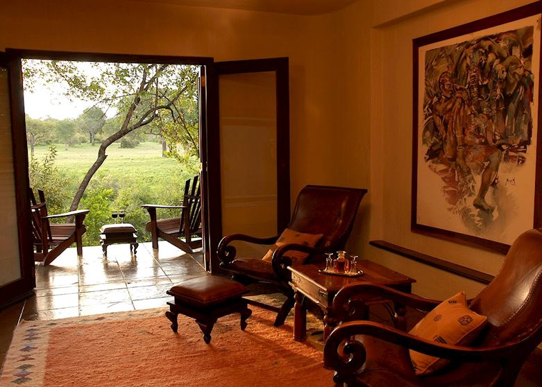 Suite lounge, Sabi Sabi - Bush Lodge, The Sabi Sand Wildtuin