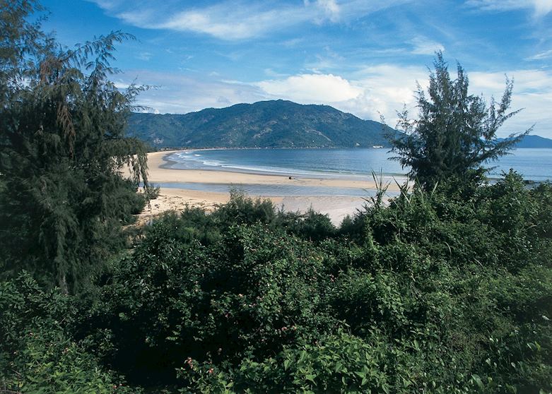 The tropical beaches of Sihanoukville