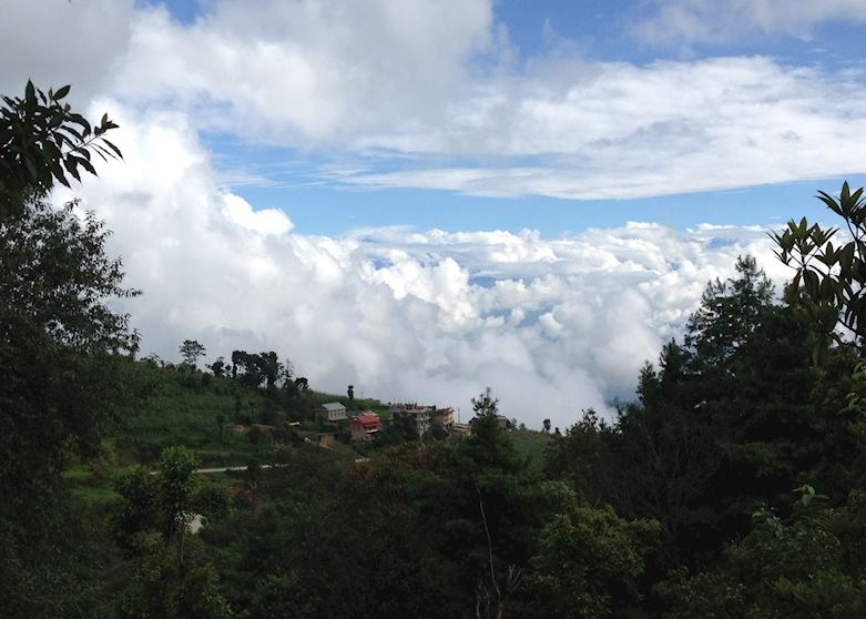 View from Namobuddha