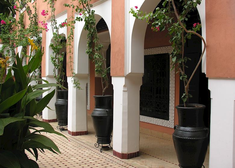 Courtyard, Borjs de la Kasbah