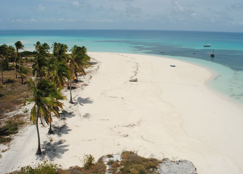 Fanjove Island beaches, Songo Songo Archipelago