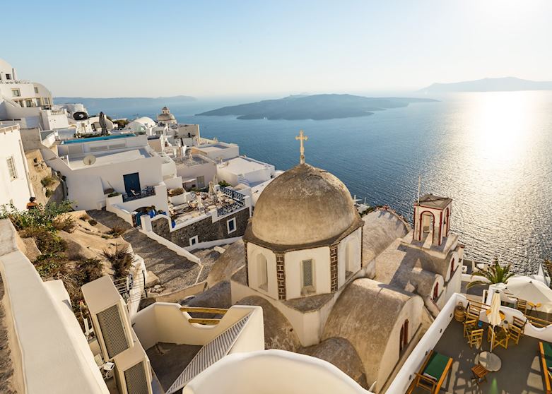 View to the sea, Santorini