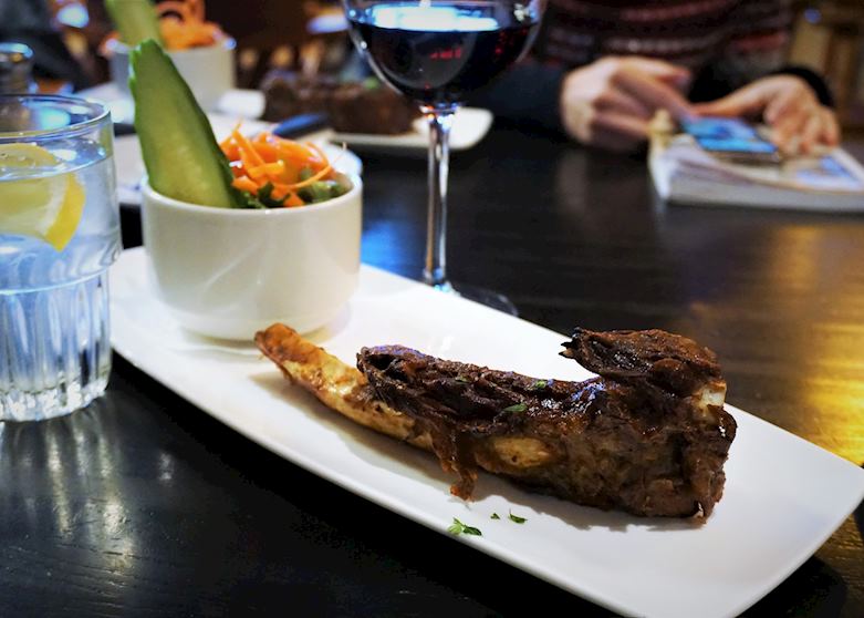 Food tour of downtown Jasper