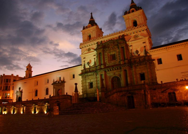 Quito at night, Ecuador Quito at night, Ecuador