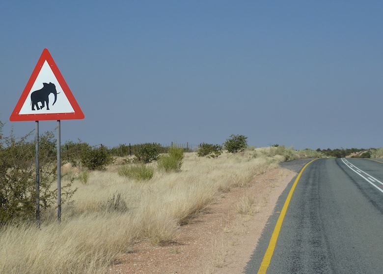 Road Sign In South Damaraland Road Sign In South Damaraland