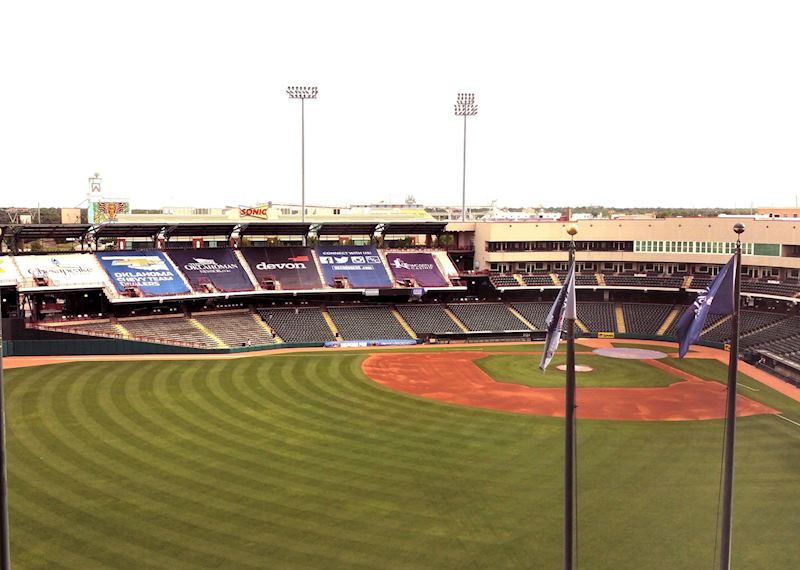 Oklahoma City Dodgers baseball stadium