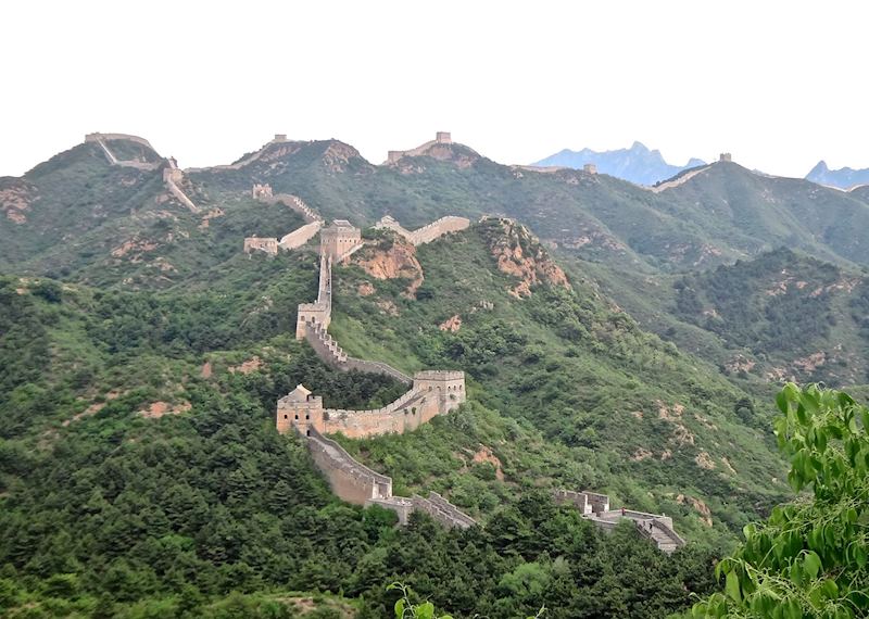 Great Wall of China at Jinshanling