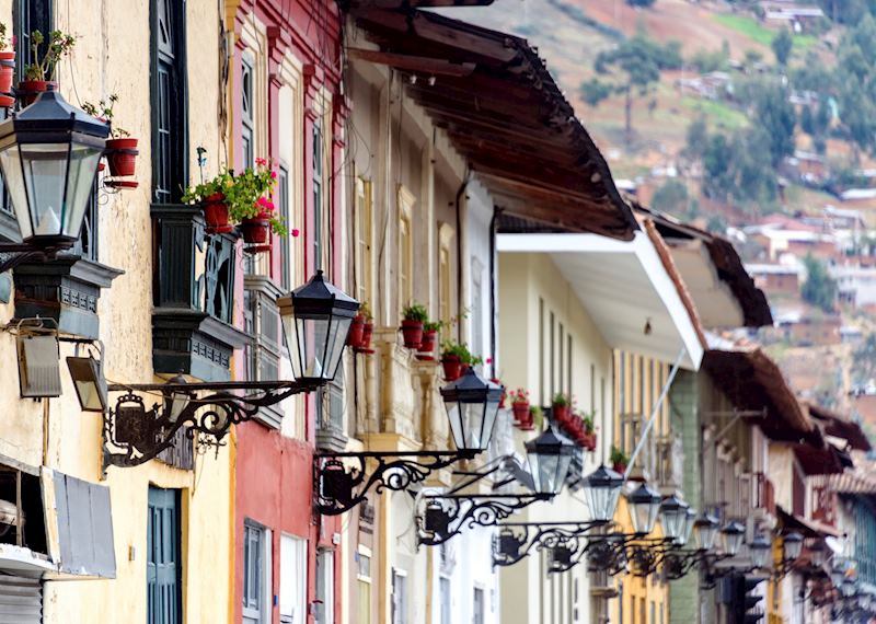 Street lights, Cajamarca