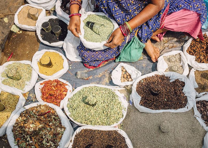 Delhi market