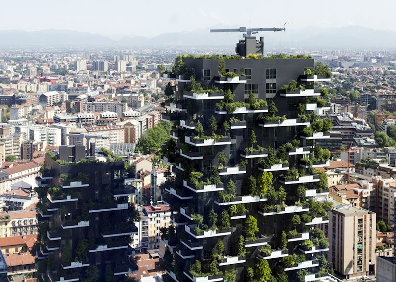 Bosco Verticale, modern Milan
