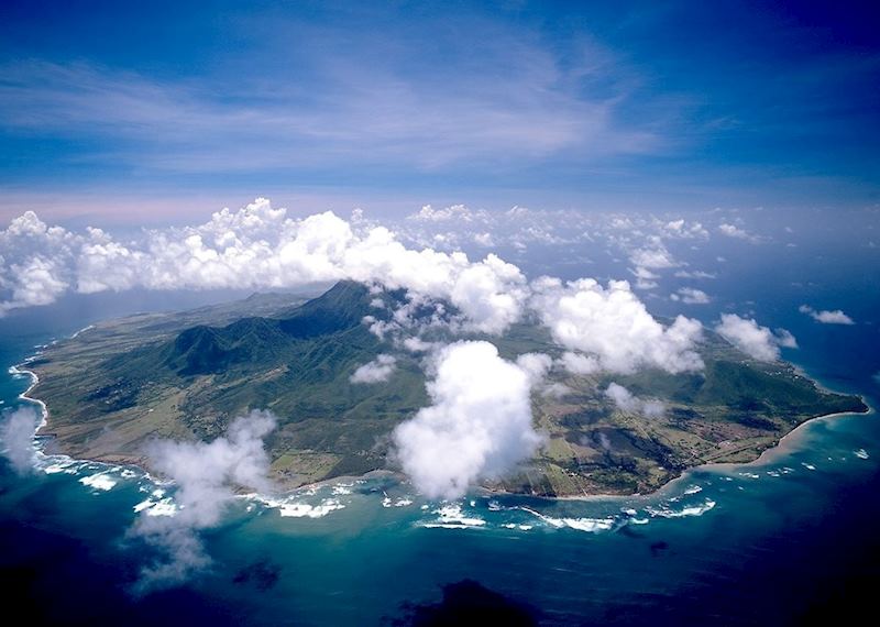 Aerial view, Saint Kitts & Nevis