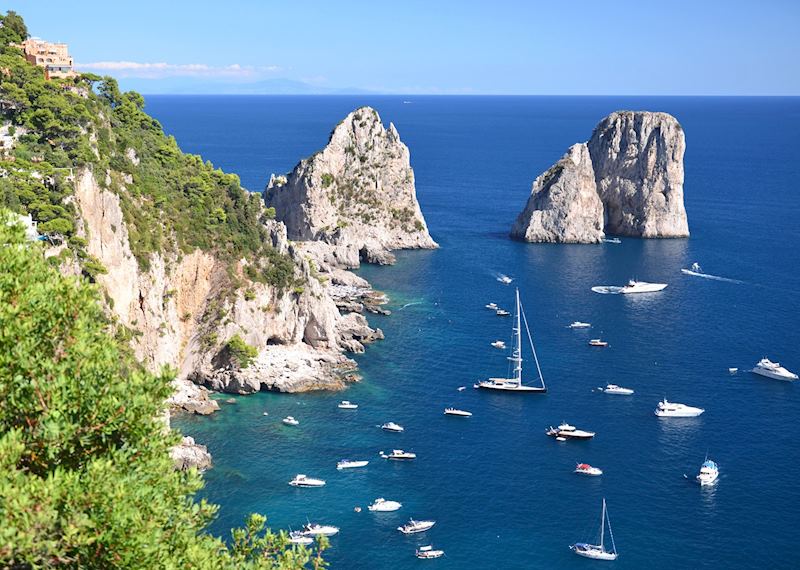 Faraglioni rocks, Capri island