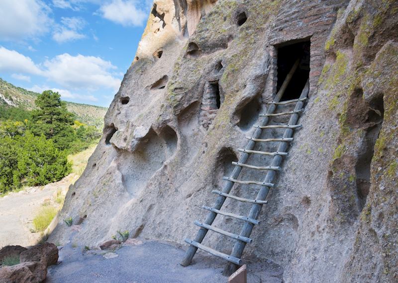 Cliff Dwellings at Bandelier, New Mexico