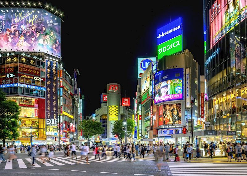 Shibuya crossing in Tokyo