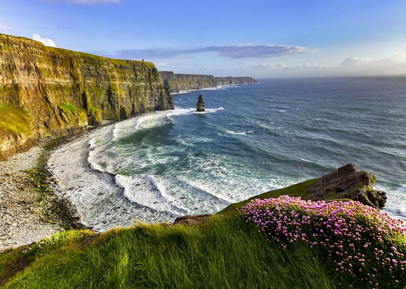 Cliffs of Moher at sunset
