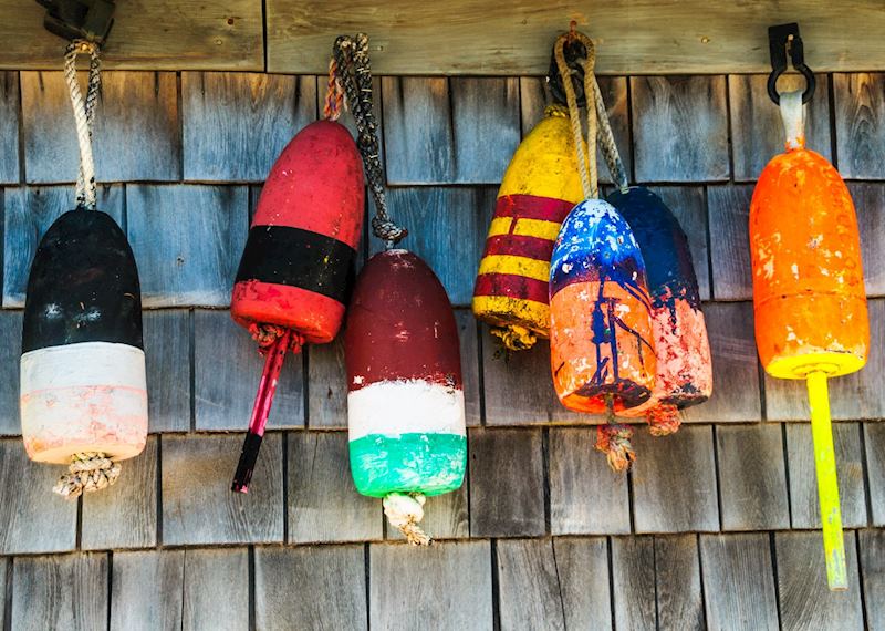 Lobster Buoys, Maine