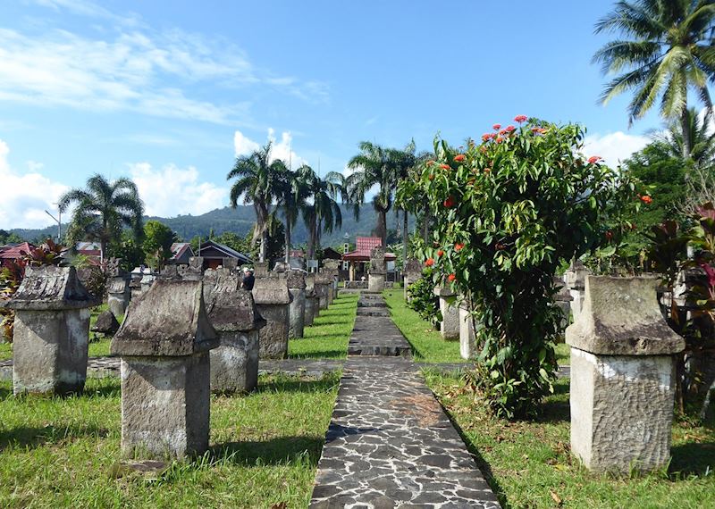 Warugas, ancient tombs, at Airmadidi