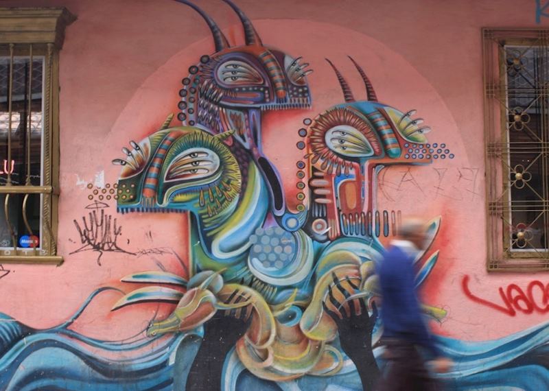 Bogotá street art