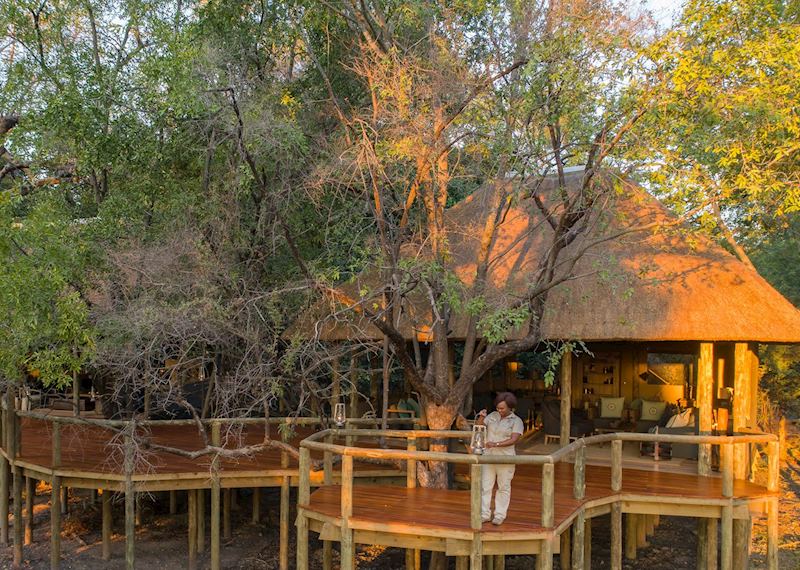 Camp Moremi main deck