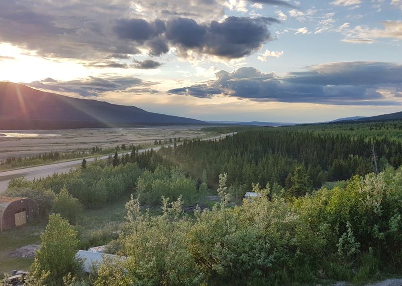 Views from the Lodge at Black Rapids