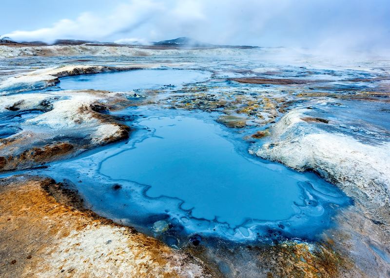 Hverir geothermal area, Lake Mývatn