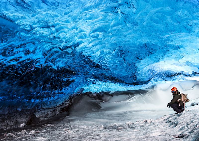Small group ice cave tour