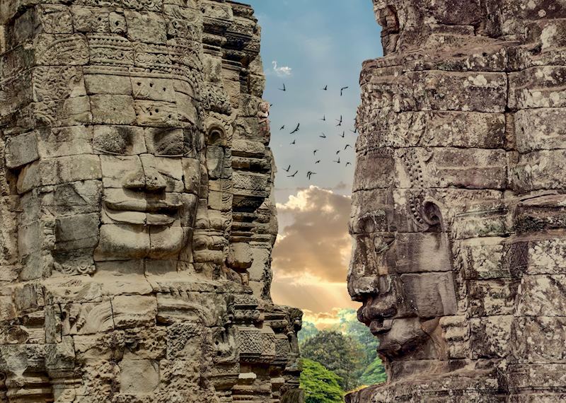 Faces of the Bayon, Siem Reap