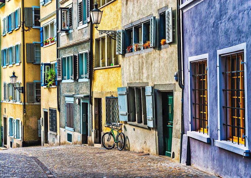 Cobbled streets of Zürich