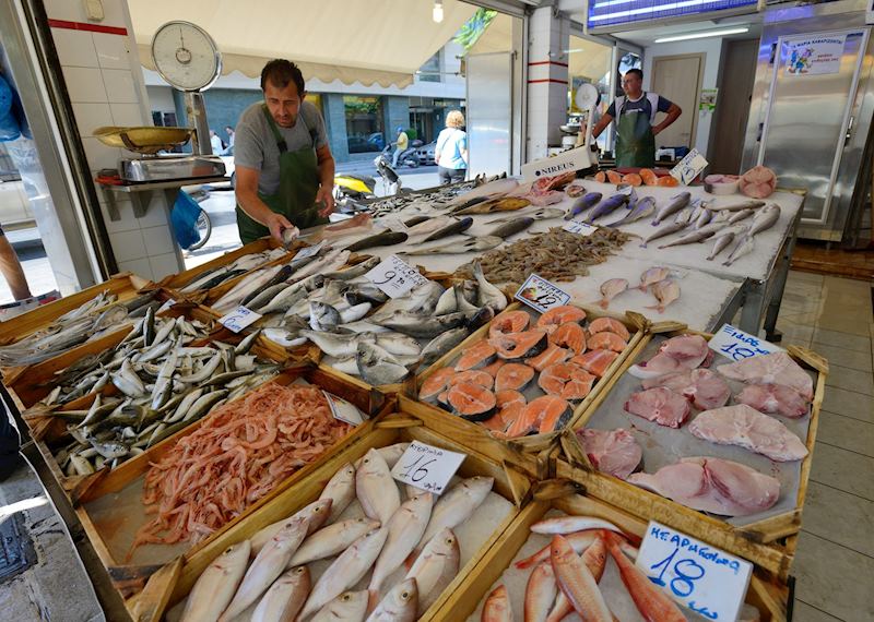 Fish market, Chania