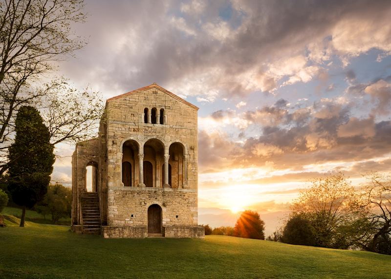Santa Maria del Naranco, Oviedo, Asturias, Spain
