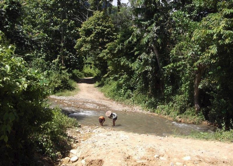 Trekking scenery around Nong Khiaw, Laos