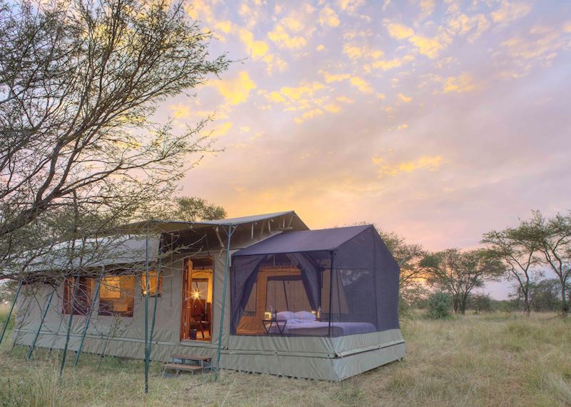 Tent at Olakira