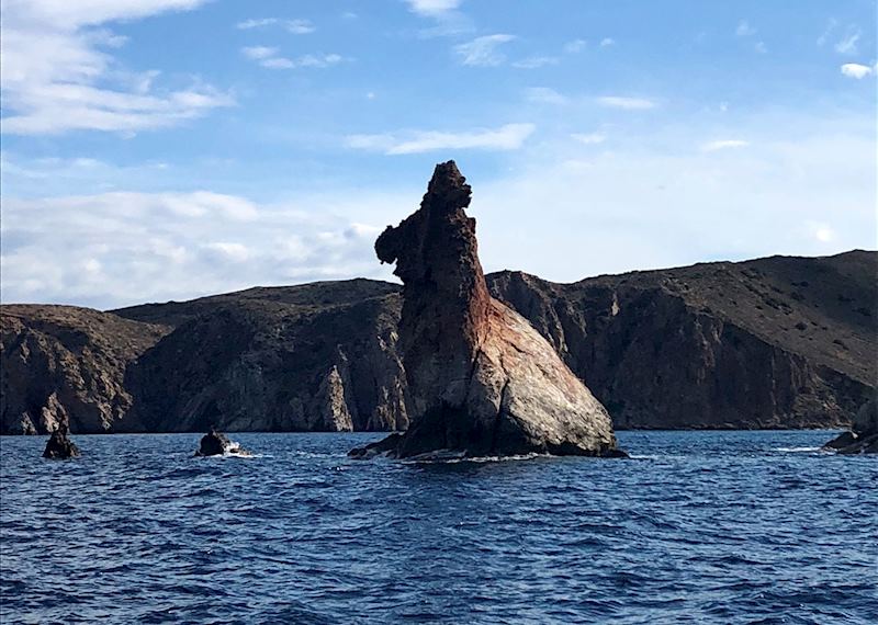 Rock formations, Milos