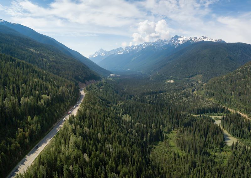 Mountain Scenery near Revelstoke