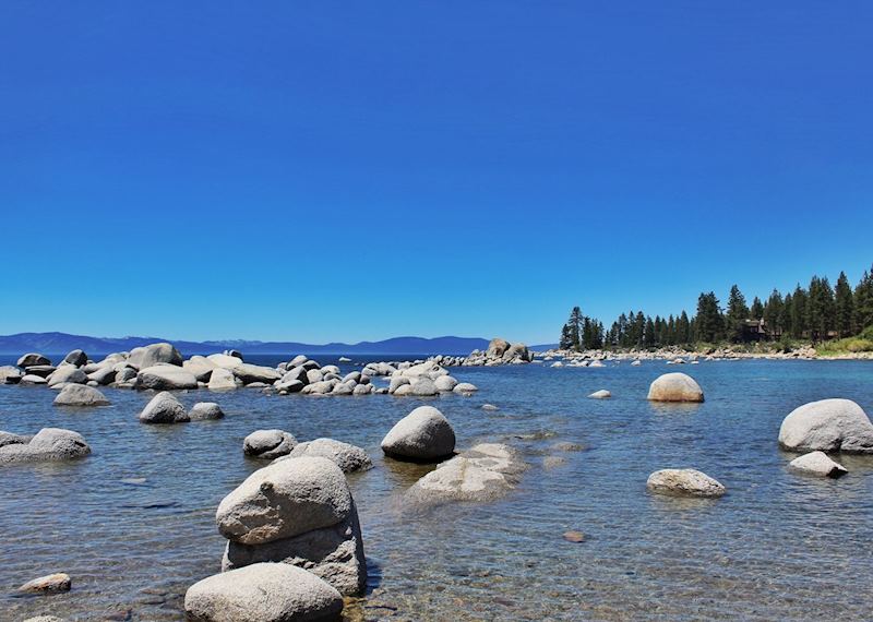 Lake Tahoe - Rocks Near Zephyr Cove