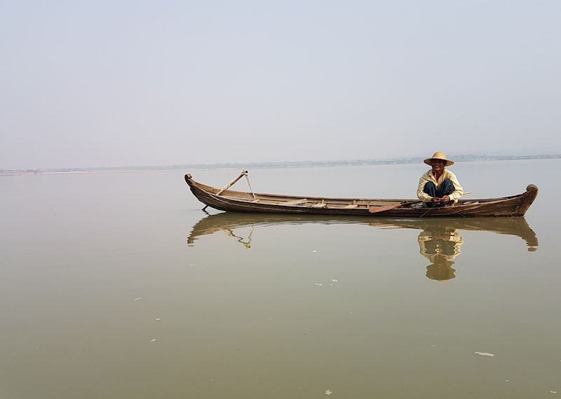 On the Ayeyarwady near Salay