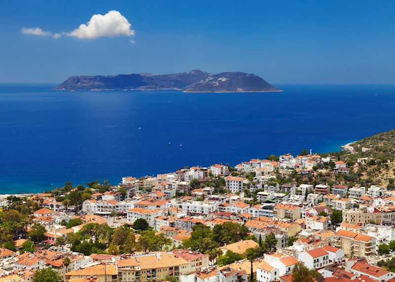 Kaş and coastline